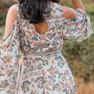Joyfolie Charlie dress in floral mama or sister match for Lorelai dress